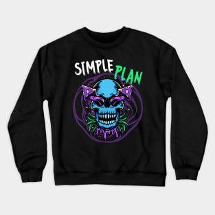 simple plan psychedelic Crewneck Sweatshirt